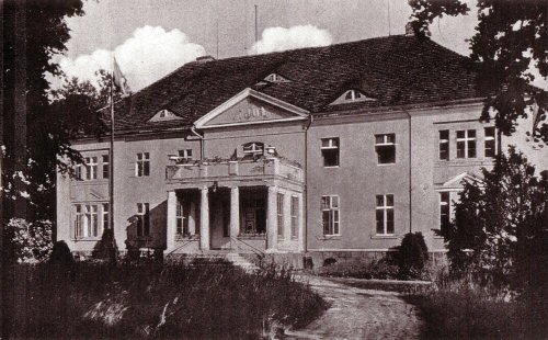Das Gutshaus im Jahr 1940