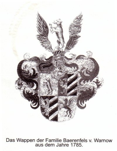Das Wappen der Familie Bärenfels