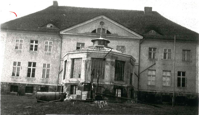 Gutshaus Rustow - Rückseite (1943)